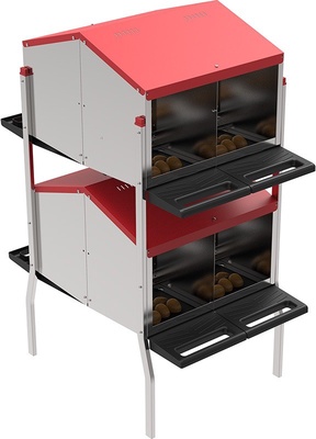 Modulo Ponedero Platinum 2 pisos 8 Departamentos 2 caras